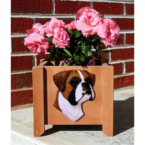 Dog Planter Boxer 